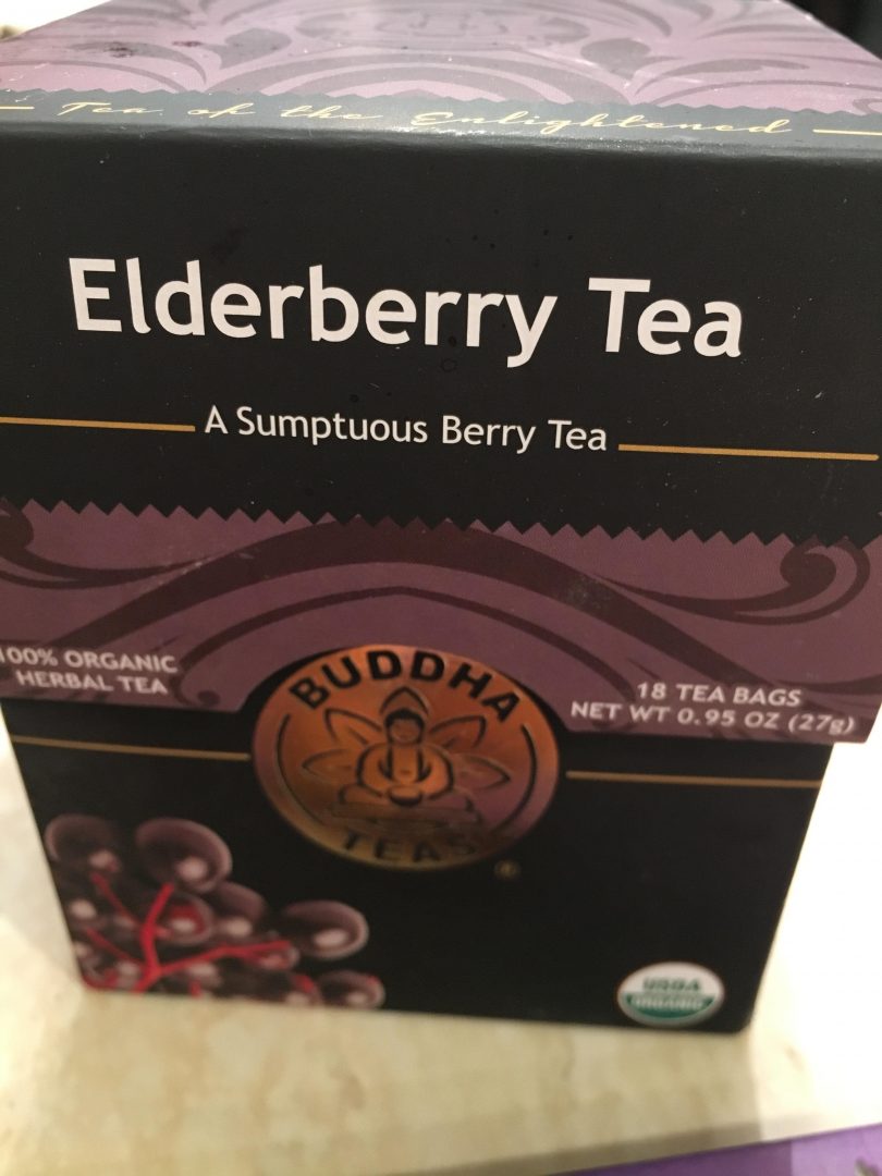 Elderberry tea